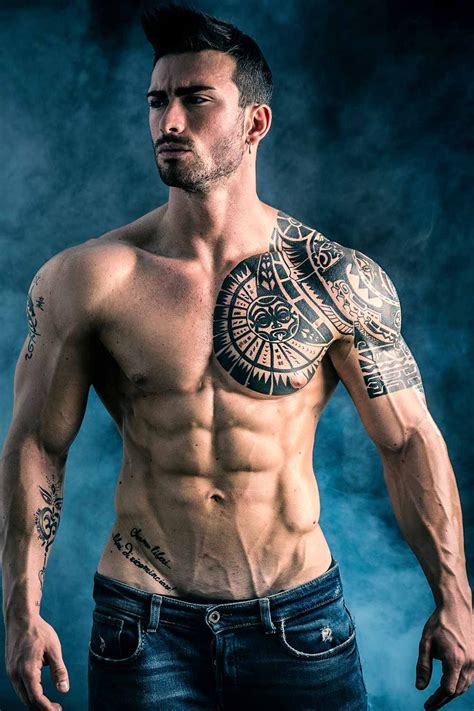 attractive guy tattoos|tough guy tattoos for men.